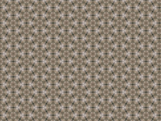 Background with repeating pattern of a hexagon with braided pattern of gilded threads