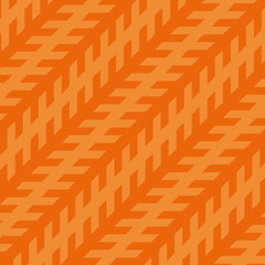 Optical illusion, colorful blocks, different shapes