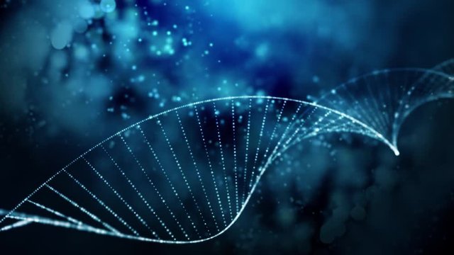 DNA doble helix, medical background
