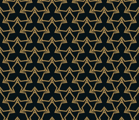 Fototapeta premium elegant line ornament pattern seamless pattern for background, w