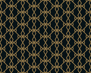 elegant line ornament pattern seamless pattern for background, w