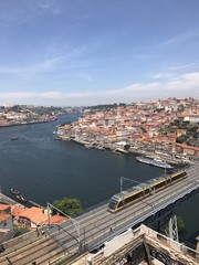 Fototapeta na wymiar Maria Pia Bridge, Porto