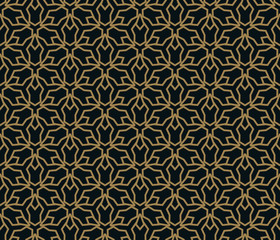 Obraz premium elegant line ornament pattern seamless pattern for background, wallpaper, textile printing, packaging, wrapper, etc.