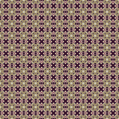Fototapeta premium Colorful Geometric pattern in repeat. Fabric print. Seamless background, mosaic ornament, ethnic style. 