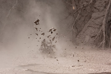 Volcano pool, New Zealand