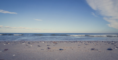 View of the sea