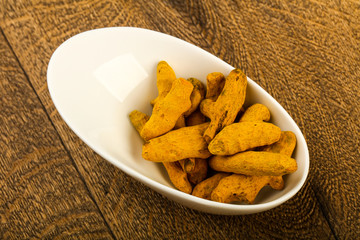 Tumeric roots