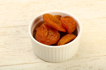 Dried apricots