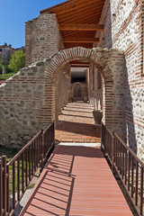 Fototapeta na wymiar Ruins of Episcopal complex with basilica in town of Sandanski, Bulgaria