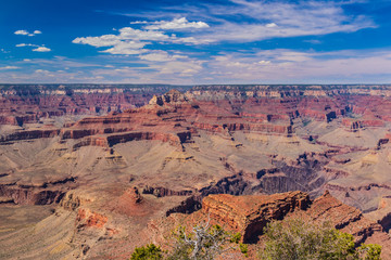 Grand Canyon, seen from South Rim's Maricopa Point. 