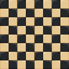 chessboard background, vector illustration