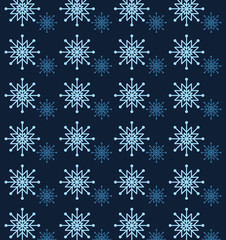 winter snowflakes background, colorful design. vector illustration