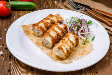 Lula kebab chicken