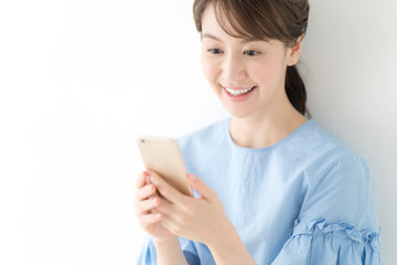 スマートフォン・女性