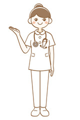 女性　看護師　ナース