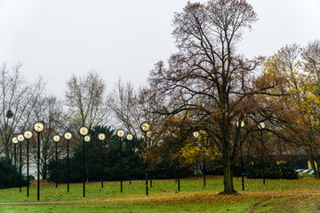 Landscape in park