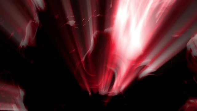 Red fancy material with rays of light