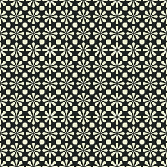 Colorful Geometric background in repeat. Fabric print. Seamless pattern, mosaic ornament, ethnic style. 