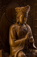 Fototapeta premium Statue of Chinese traditional deities
