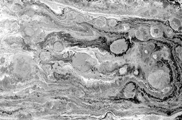 Marble abstract acrylic background. Nature black marbling artwork texture.