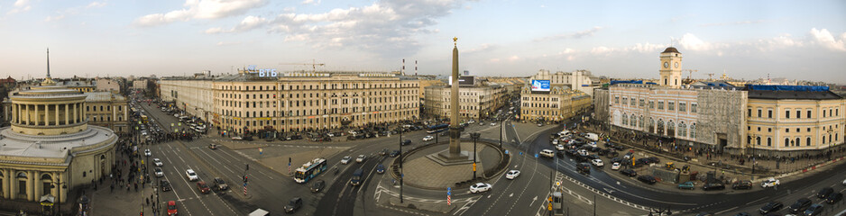 roofs of St. Petersburg