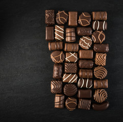 Chocolate Sweets Background