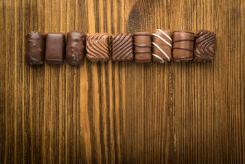 Chocolate Sweets Background
