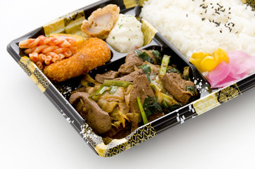 レバニラ炒め弁当