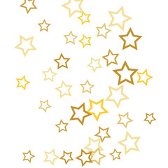 Colorful Stars Confetti, Mystery Sparkling Vector Background. Trendy Glowing Magic Glitter, Lights. Festive Falling Colorful Stars Confetti for Ads, Posters. 