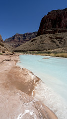 Little Colorado River. To get real down and close to Grand Canyon you need to either raft on...