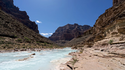 Little Colorado River. To get real down and close to Grand Canyon you need to either raft on...