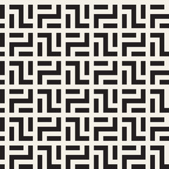 Vector seamless pattern. Modern stylish abstract texture. Repeating geometric tiles..