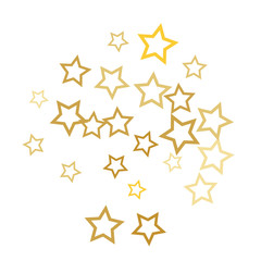 Colorful Stars Confetti, Mystery Sparkling Vector Background. Trendy Glowing Magic Glitter, Lights. Festive Falling Colorful Stars Confetti for Ads, Posters. 