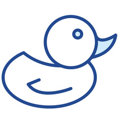 Badeente Vector Icon Illustration