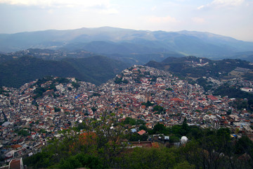 City in the mountains