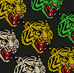 Tigers pattern set 