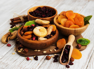Mixed dried fruits