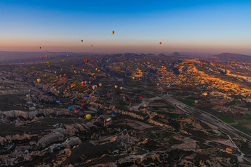 Balloons at Cappadocia , Turkey
