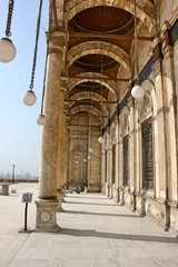 ムハマンドアリモスクの回廊