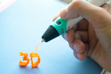 3d handle modern toy