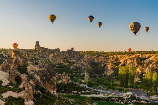 balloons at Cappadocia ,Turkey