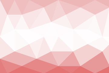 Red abstract polygonal pattern. Low poly background