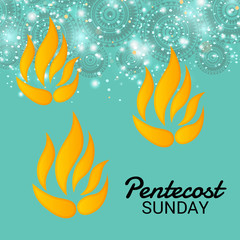 Pentecost Sunday.