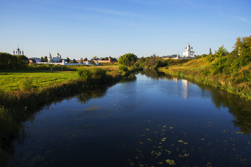 Fototapeta na wymiar View on the Suzdal, Russia