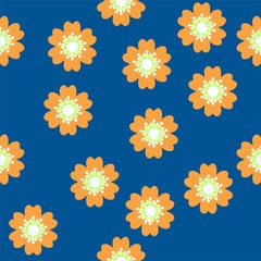 Seamless pattern floral background
