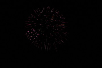 Fototapeta premium Feu d'artifice