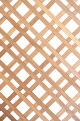 Decorative wooden grid