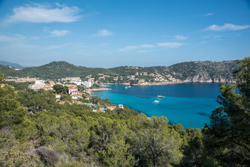 Fototapeta na wymiar Bucht Camp de Mar Mallorca 