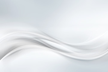 White Soft Lines Background