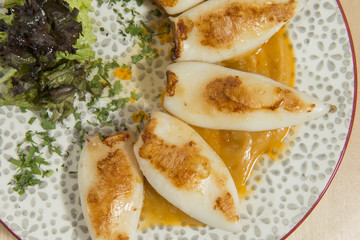 Calamares a la plancha